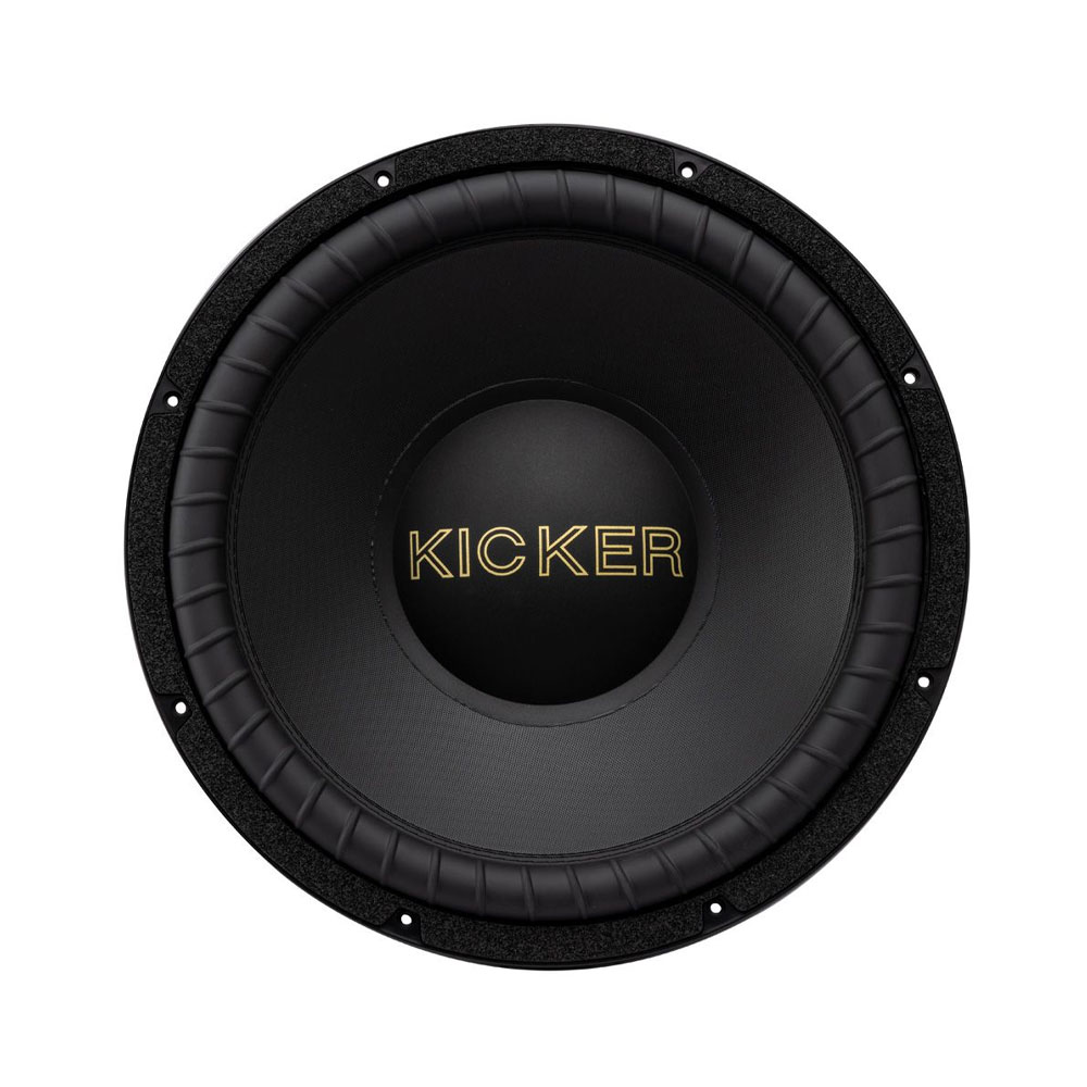 KA50GOLD154-1 Kicker KA50GOLD154 Comp Gold 15" Dual Voice Coil Subwoofer - 4 Ohm