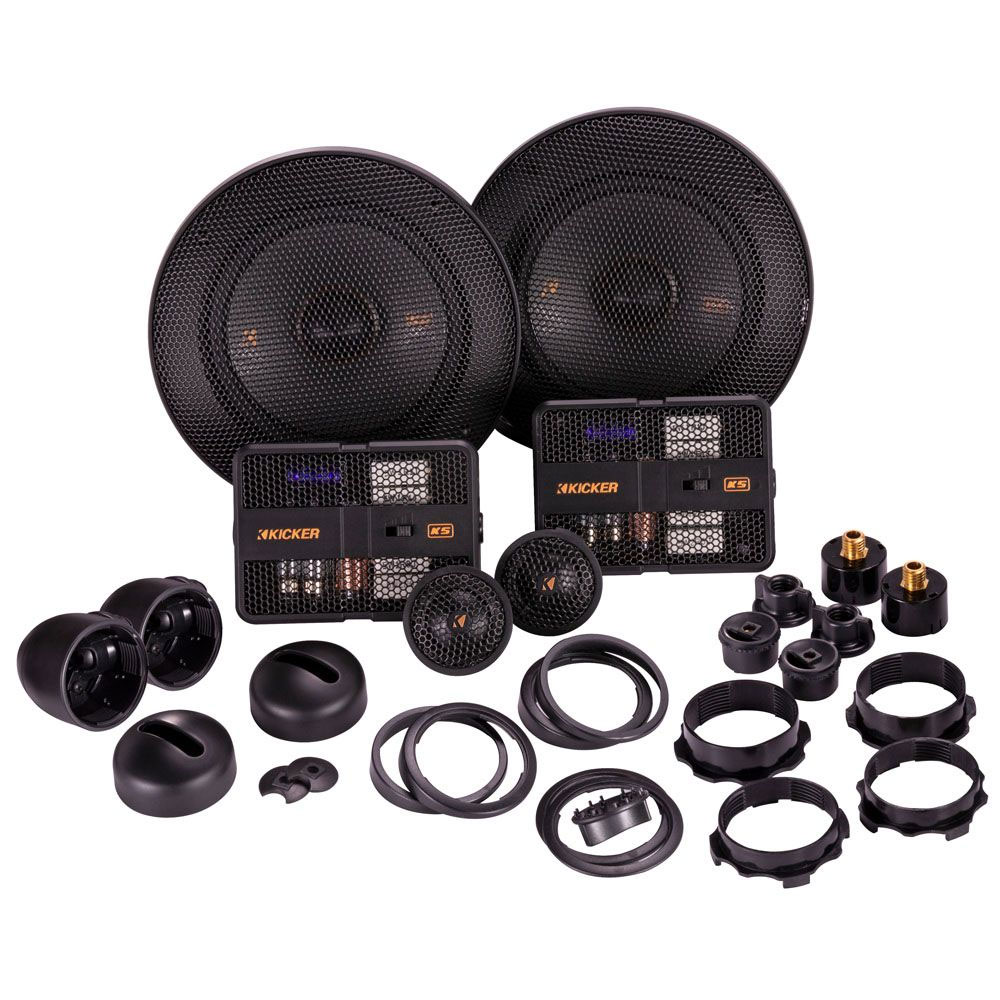 KA51KSS504-1 Kicker KA51KSS504 KS 5.25" (13cm) Component Car Speaker System - Pair