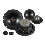 Musway MG6.3A 6.5" (16.5cm) Active 3-Way Component Speaker System