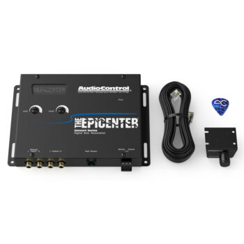 AudioControl The Epicenter Concert Series Digital Bass Restoration Processor With Wired Remote Control (BLACK)
