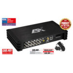ESX Quantum QE812SP Digital Full HD Audio Player with 12-Channel Sound Processor