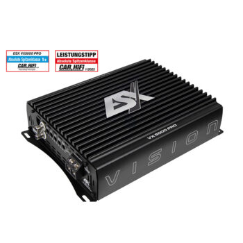 ESX Vision VX5000 PRO Mono Ultra Class D Digital Car Amplifier