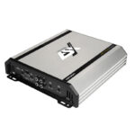ESX HXE110.2 Horizon 2-Channel amplifier showing top and control inputs at Apex Automotive UK