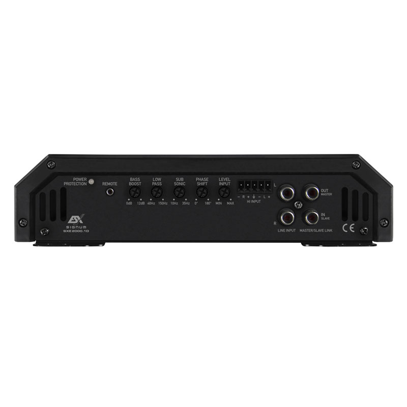 SXE2000.1D-02 ESX SXE2000.1D Signum Monoblock Class D Digital Amplifier
