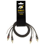 ESX DSC1 RCA Patch Lead 1 Meter (Black)