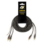 ESX DSC5 RCA Patch Lead 5 Meter (Black)