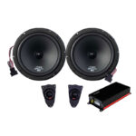 VIBE OPTI8VWT5.1A-V0 - 8" 2-Way Component Speaker & Amplifier Kit For VW T5.1