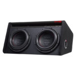 VIBE BDMIT12T-V3 - Black Death 12" Twin Passive Bass Enclosure