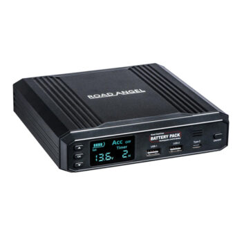 Road Angel Halo RA-BP8000 12V/24V Universal Dash Cam Battery Pack For Extended Parking Mode