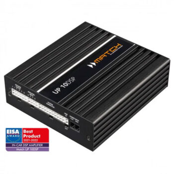 Match UP 10DSP – 10 Channel Universal Upgrade Car Amplifier with Integrated DSP
