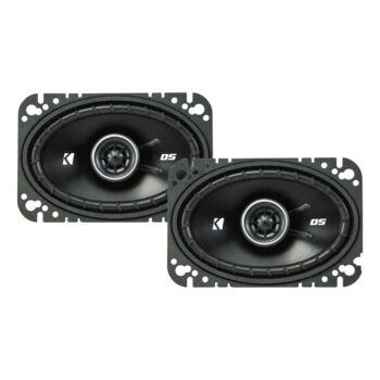 Kicker KA43DSC4604 DS Series 4" x 6" 2-Way Coaxial Car Speakers