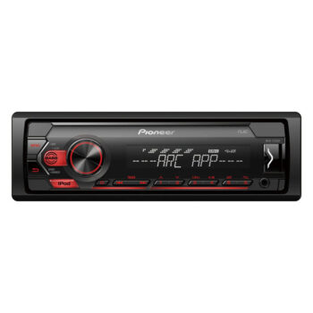 Pioneer MVH-S120UI Car Stereo Front USB MP3 AUX FM Radio Red Display