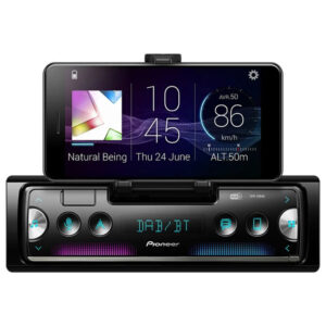 Pioneer SPH-20DAB Car Stereo Smartphone Holder Single Din Bluetooth USB Spotify